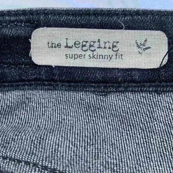 Adriana Goldschmidt the Legging  Super Skinny Fit Faded Black Jean - Picture 4 of 10